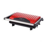 Muvip Sandwichera Placa Lisa Inox 750W - Placa Superior Basculante - Presion Uniforme - Asa Tacto Frio