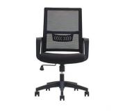 Muvip Silla de Oficina OF900 - Piston Clase 2 - Respaldo de Malla Transpirable - Mecanismo de Inclinacion - Soporte Lumbar - Ajuste de Altura - Base de Aluminio - Peso Max. 120kg