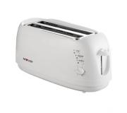 Muvip Tostadora de Pan 1300W - Capacidad para 4 Rebanadas - 6 Niveles de Tostado - Funcion Calentar, Descongelacion y Recalentar - Parada Automatica y Manual
