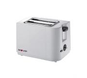 Muvip Tostadora de Pan 700W - Capacidad para 2 Rebanadas - 6 Niveles de Tostado - Parada Automatica y Manual