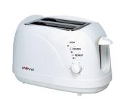 Muvip Tostadora de Pan 750W - Capacidad para 2 Rebanadas - 6 Niveles de Tostado - Funcion Calentar, Descongelacion y Recalentar - Parada Automatica y Manual
