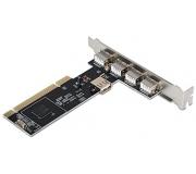 Nanocable Tarjeta PCI con 4 Puertos USB 2.0 Externos y 1 Puerto USB 2.0 Interno