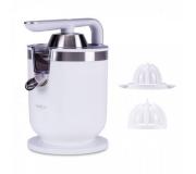 NewBasic Juicer Excellence Exprimidor Electrico 300W - Vertido Continuo - Antogoteo - 2 Conos Intercambiables