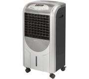 Newteck Purificador de Aire 4 en 1 con Aniones - Doble Sistema de Filtrado - Funcion Fresco/Calor - Humificador - 3 Velocidades - Pantalla LED - Mando a Distancia