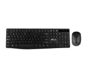 NGS Allure Pack Teclado Multimedia + Raton Inalambrico USB 2.4GHz - Color Negro