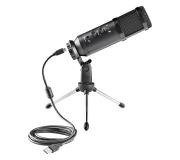 NGS GMICX-110 Microfono Unidireccional con Tripode - Conexion USB - Salida de Audio Jack 3,5mm - Compatible con PS4, PS5 y PC - Cable de 1.80m