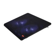 NGS Jetstand Soporte de Refrigeracion para Portatil Hasta 15.6" - Iluminacion LED Azul - 1x USB - 2 Ventiladores Silenciosos - 2 Niveles de Altura