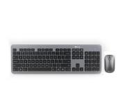 NGS Matrix Pack Teclado Multimedia + Raton Inalambrico USB 2.4GHz - Ultra Fino - Color Negro