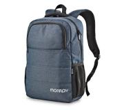 NGS Sacks Charter Mochila para Portatil hasta 15.6" - Suave Acolchado Interno - Bolsillo Central y Laterales - Tirantes Acolchados y Ajustables -