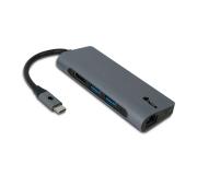 NGS Wonderdock Hub 7 Puertos USB-C - USB-A, USB-C, HDMI y Ethernet - Lector de SD y MicroSD