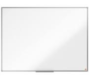 Nobo Essence Pizarra de Melamina 1200x900mm - Marco de Aluminio Anodizado - Bandeja para Rotuladores - Color Blanco