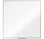 Nobo Essence Pizarra Magnetica de Acero 1200x1200mm - Marco de Aluminio Anodizado - Bandeja para Rotuladores - Color Blanco