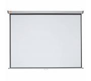 Nobo Pantalla Proyeccion Pared 2000x1513mm Blanca Mate 4:3 - Montaje en Pared o Techo - Carcasa Protectora - Alta Calidad de Proyeccion - Color Blanco