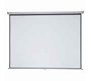Nobo Pantalla Proyeccion Pared 2400x1813mm Blanca Mate 4:3 - Montaje en Pared o Techo - Carcasa Protectora - Alta Calidad de Proyeccion - Color Blanco