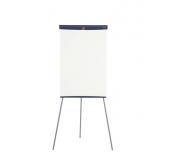 Nobo Pizarra Caballete Basico de Acero 680x1840mm - Superficie Magnetica - Bandeja para Rotuladores - Color Blanco
