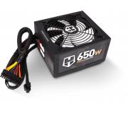 Nox Hummer 80 Plus Bronze 650W Fuente de Alimentacion 650W ATX 2.31 12V - PFC Activo - Certificacion 80 Plus - Ventilador Ultrasilencioso 140mm
