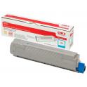 Oki C8600 / C8800 Cyan Cartucho de Toner Original - 43487711