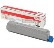 Oki C8600 / C8800 Negro Cartucho de Toner Original - 43487712