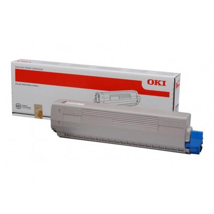 OKI MC853 / MC873 / MC883 Amarillo Cartucho de Toner Original - 45862837