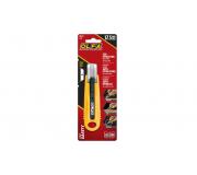 Olfa SK-4 Cuchilla de Seguridad Autoretractil Semiautomatica - Canal de Acero Inoxidable - Maxima Seguridad - Uso Ambidiestro