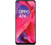 Oppo A74 5G Smartphone 6.49" - 6GB - 128GB - Camara Cuadruple 48MP - Bateria 5000mAh - Carga Rapida de 18W