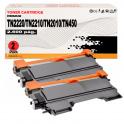 Pack 2 Toner Compatibles TN2220 / TN-2220 para Brother DCP 7055 7060 7065 7070 - Fax 2840 2940 - HL 2130 2132 2135 2240 2250 2270 2310 - MFC 7360N 7460 7860