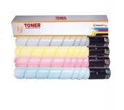 Pack 4 Cartuchos de Toner TN324 TN-324 / TN512 TN-512 Compatible con Konica Minolta Bizhub C258 / C308 / C368 - C454 / C554