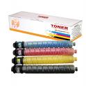 Pack Compatible 4x Toner Ricoh Aficio MP-C2503 / MP-C2003 / MP-C2004 / MP-C2504