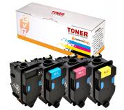 Pack x4 Toner Compatibles Konica Minolta Bizhub C3320i - TNP80K TNP80C TNP80M TNP80Y