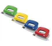 Petrus 50 Taladro Perforador Portatil - Hasta 10 Hojas - Marcas de Formato - Punzones 5.5mm - Colores Surtidos