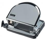 Petrus 52C Taladro Perforador Metalico - Hasta 20 Hojas - Marcas de Formato - Vaciado Facil - Punzones 5.5mm - Color Cromado