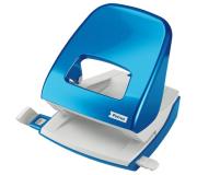 Petrus 62 Taladro Perforador - Hasta 30 Hojas - Marcas de Formato - Punzones 5.5mm - Color Azul