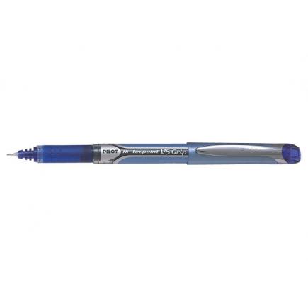 Pilot Boligrafo de Tinta Liquida V5 Grip Punta Fina de Aguja 0.5mm Trazo 0.3mm - Color Azul > Papeleria - Otros > Oficina / Papelería > y corrección > Bolígrafos