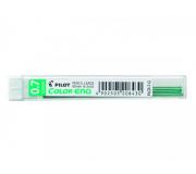 Pilot Pack de 6 Minas para Portaminas Color Eno H-197 0.7mm - Minas Color Verde
