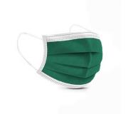 ProSafe Pack 40 Mascarillas Quirurgicas Desechables Tipo IIR - BFE >99.91% - Certificado CE - UNE EN 14683:2019+AC:2019 - Fabricado en España - Clip Nasal Ajustable - 3 Capas - Color Verde