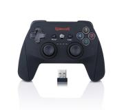 Redragon Harrow G808 Mando/Gamepad Inalambrico Compatible con PC y PS3 - 12 Botones - Cable de Carga USB 2.0