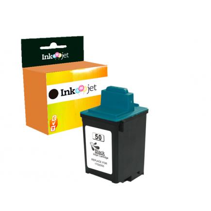 Compatible Lexmark 50 / 70 Negro Cartucho de Tinta 17G0050E / 12AX970E