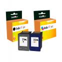 Compatible Pack HP 21XL Negro + HP 22XL Tricolor Cartuchos de Tinta