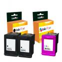 Compatible Pack HP 303XL Negro X2 + HP 303XL Tricolor Cartuchos de Tinta