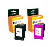 Compatible Pack HP 304XL V3 Negro + Tricolor Cartucho de Tinta