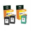 Compatible Pack HP 337 X2 Negro + HP 343 Tricolor Cartuchos de Tinta