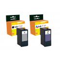 Compatible Pack Lexmark 14XL Negro + 15XL Tricolor Cartuchos de Tinta