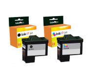 Compatible Pack Lexmark 16 Negro + 26 Tricolor Cartuchos de Tinta