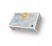 Rubberex Pack de 100 Guantes de Nitrilo Talla M - Sin Polvo - Libre de Latex - Alta Resistencia y Durabilidad - No Esteril - Ambidiestro - Color Azul