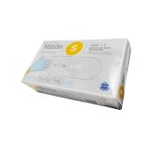 Rubberex Pack de 100 Guantes de Nitrilo Talla S - Sin Polvo - Libre de Latex - Alta Resistencia y Durabilidad - No Esteril - Ambidiestro - Color Azul