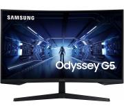 Samsung Odyssey G5 Monitor Curvo LED 27" WQHD 144Hz FreeSync Premium - Respuesta 1ms - Angulo de Vision 178º - 16:9 - HDMI, DP - VESA 75x75mm