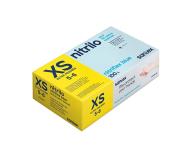 Santex Nitriflex Blue Pack de 100 Guantes de Nitrilo para Examen Talla S - Sin Polvo - Libre de Latex - Ambidiestros - No Esteriles - Color Azul