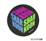 Sharknoon Skiller SFM11 Cube Alfombrilla de Suelo Redonda Gaming - Antideslizante - Tamaño1200x5mm