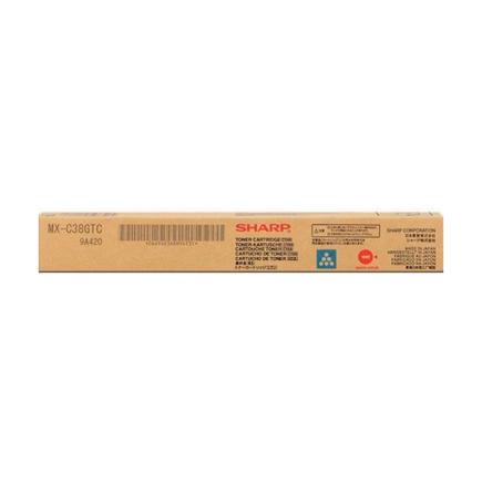 Sharp MX-C38GTC Toner Original Cyan MX-310 / 311 / 312 / 380 / 381