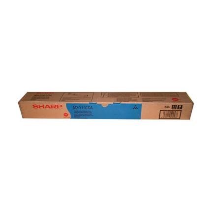 Sharp MX27 / MX-27GTCA Cyan Cartucho de Toner Original MX2300 / MX2700